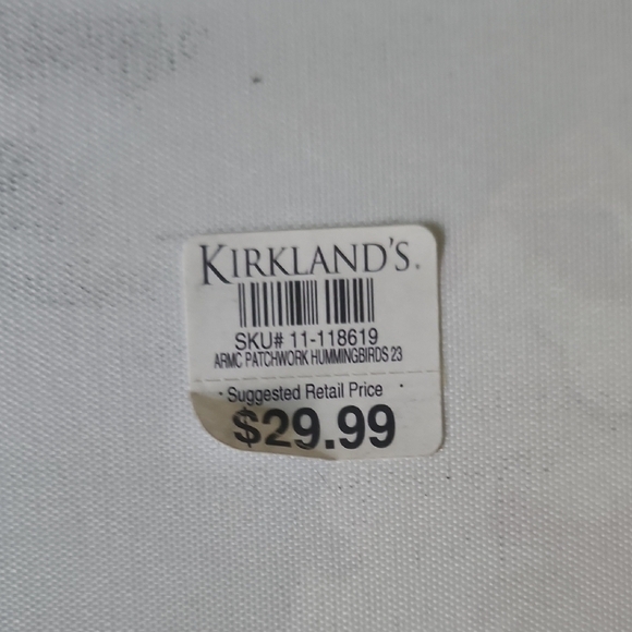 Kirklands Multicolor Patchwork Bird Wall Art - Picture 2 of 4